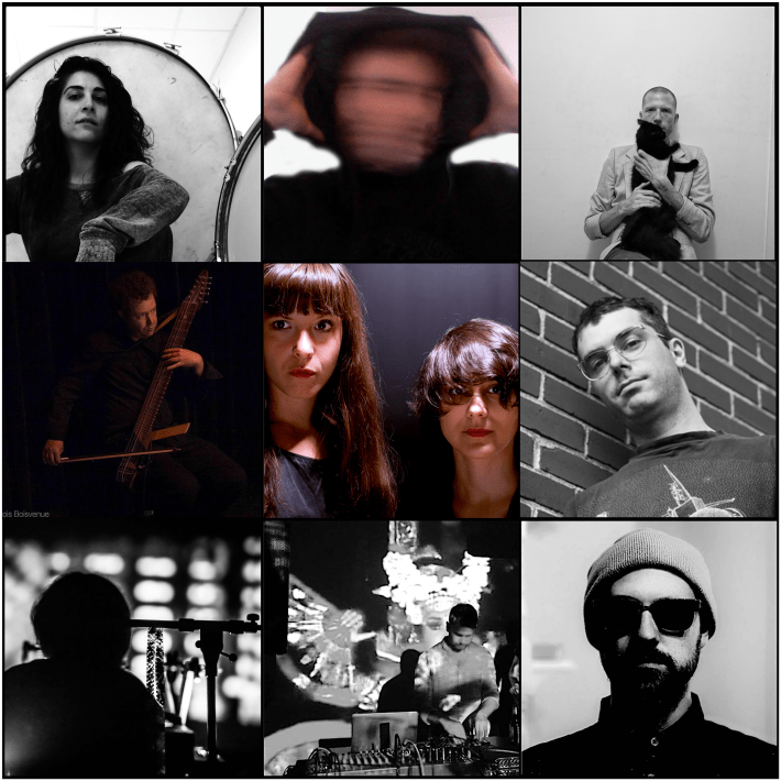 Line Katcho, Maxime Corbeil-Perron, Ana Dall’Ara-Majek & Ida Toninato  Tim Rice , Jean-François Blouin , Félix Gourd, Folksinstock , F o l k s i n s t o c k , Guillaume Cliche, Félix-Antoine Morin, Félix-Antoine Morin, Centre Phi, MUTEK, Montréal en Lumière, Kohlenstoff Records, 2018